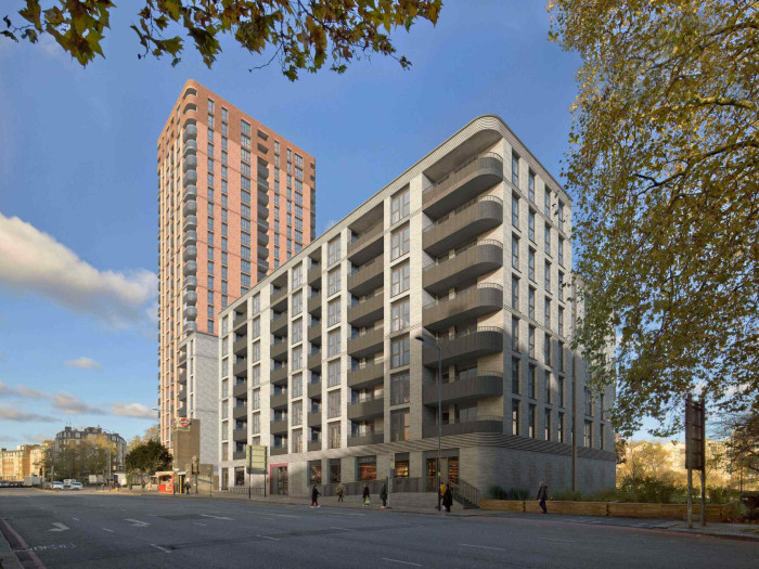 London: 251 new homes for Arada start on site above Swiss Cottage Tube Station