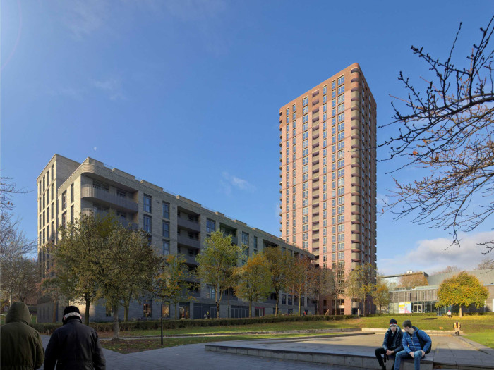 London: 251 new homes for Arada start on site above Swiss Cottage Tube Station