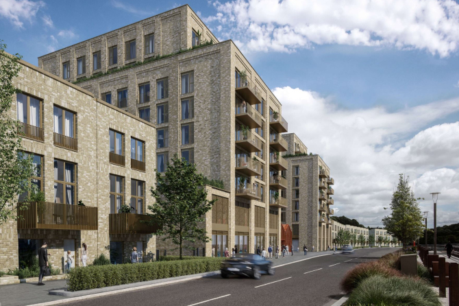 Planning approval for build-to-rent homes at Kirkstall Forge